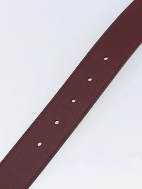 GUCCI Belt Leather 43.7\